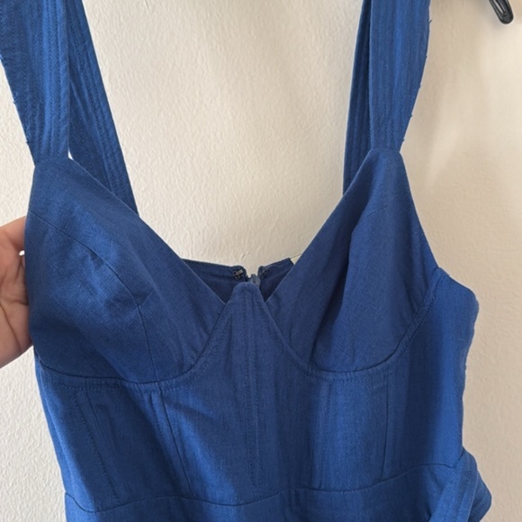 Farm Rio Linen Jumpsuit. Size S. Very good used condition - Picture 6 of 7